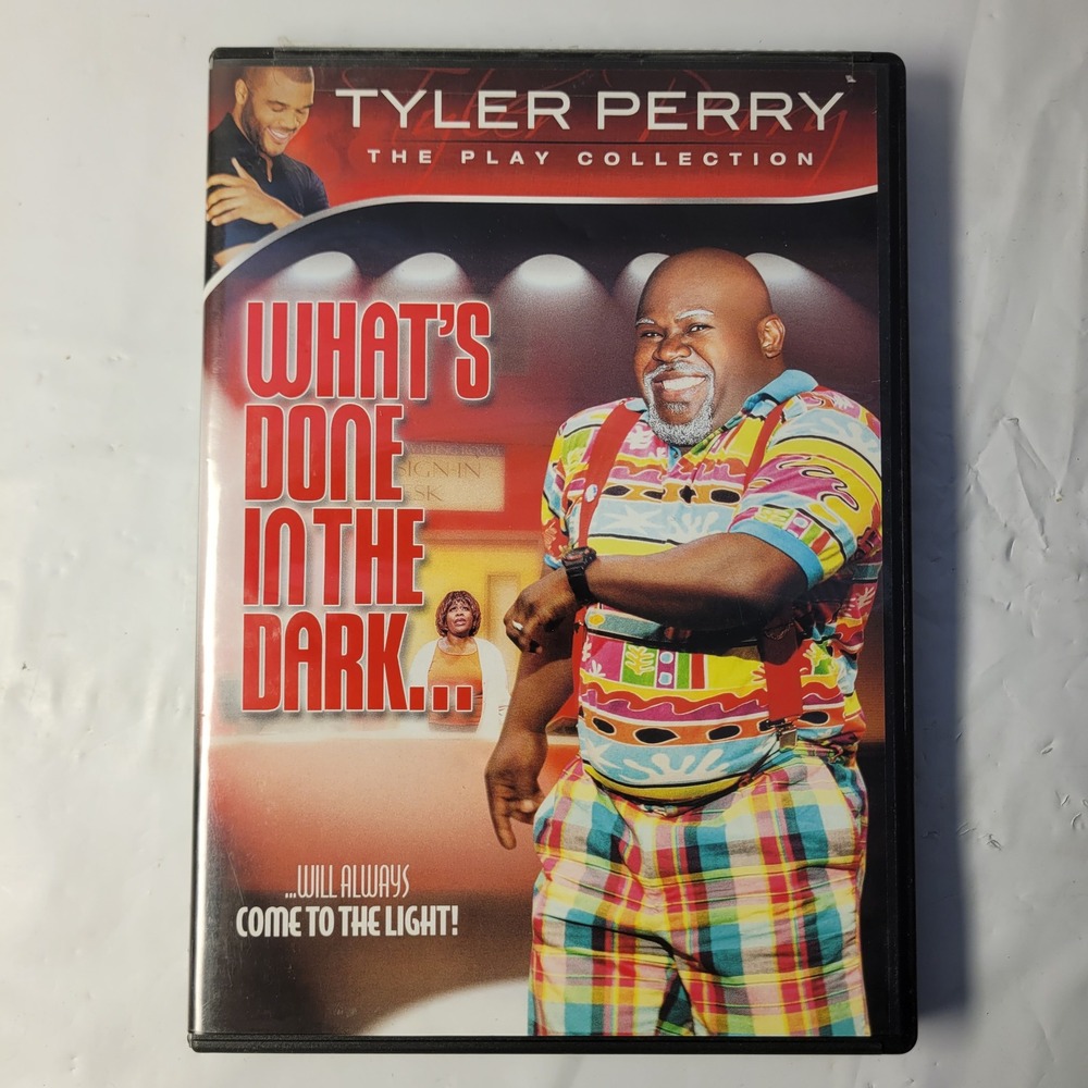 Tyler Perry What's Done in the Dark DVD The Play Collection Comedy Drama Musical